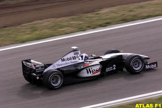 David Coulthard in Barcelona Testing