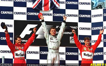 Imola 1998, Podium