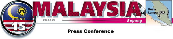 Friday Six Press Conference - Malaysian GP