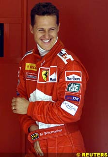 Michael Schumacher, today