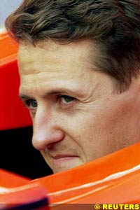 Michael Schumacher, today