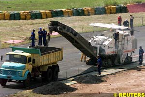 resurfacing at Interlagos a month ago